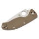 Ніж Spyderco Tenacious M4 Serrated Brown G10 (C122GBNM4PS)