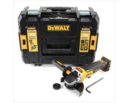 Шліфувальна машина DeWALT 18В XR Li-lon, 125 мм, 9000 об/хв, вага 1.74 кг, TSTAK (без АКБ та ЗП) (DCG406NT)