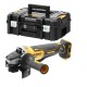 Шліфувальна машина DeWALT 18В XR Li-lon, 125 мм, 9000 об/хв, вага 1.74 кг, TSTAK (без АКБ та ЗП) (DCG406NT)