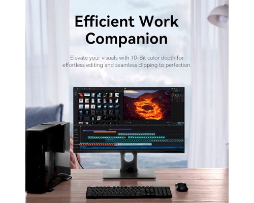 Кабель мультимедійний DisplayPort to DisplayPort 1.5m V1.2 4K 60Hz 3D Dolby 7.1 Vention (HAKBG)