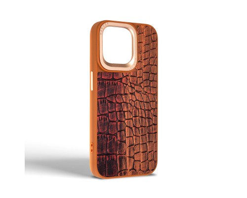 Чохол до мобільного телефона Harder Glamorous Croco Apple iPhone 14 Pro Max Magma (ARM76776)