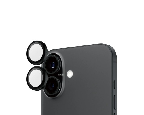 Скло захисне Armorstandart for Camera AR iPhone 16 / 16 Plus Black (ARM79402)