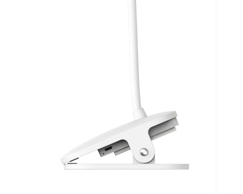 Настільна лампа ColorWay Flexible & Clip 2, 3.5W, battery 1800 mAh (CW-DL10FCB-W)