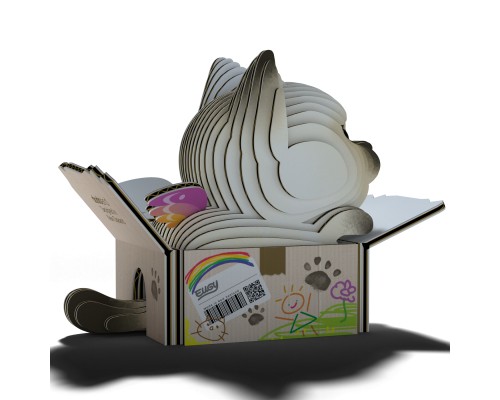 Пазл Eugy 3D Зоопарк Кошеня сіамське (XEG-088)