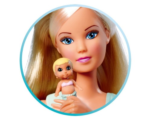 Лялька Simba набір Штеффі-вагітна та Кевін Сім''я русалок з малюком, аксесуари (5733524)