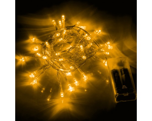 Гірлянда YES! Fun Нитка 41 LED Тепло-біла 2.8 м Статична На батарейках (975054)