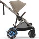 Коляска Cybex Eezy S Twist+ 2 TPE B Almond Beige (з бампером) (524000127)
