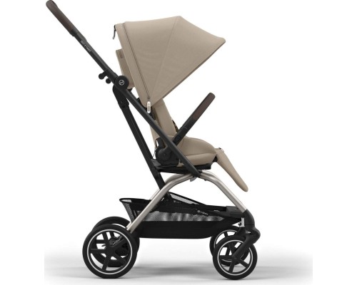 Коляска Cybex Eezy S Twist+ 2 TPE B Almond Beige (з бампером) (524000127)