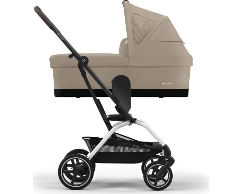 Коляска Cybex Eezy S Twist+ 2 TPE B Almond Beige (з бампером) (524000127)