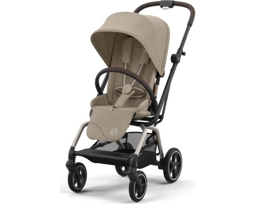 Коляска Cybex Eezy S Twist+ 2 TPE B Almond Beige (з бампером) (524000127)