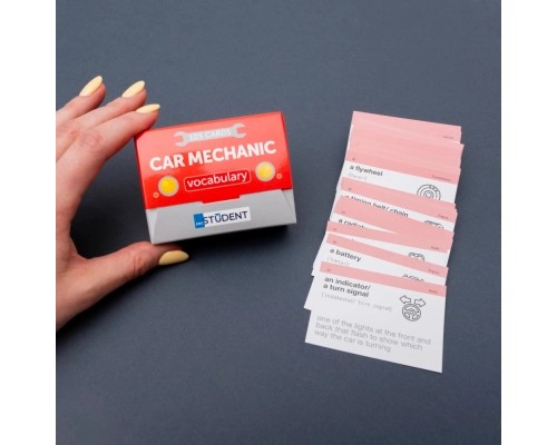 Навчальний набір English Student Картки для вивчення англійської мови Car Mechanic (укр.) (591226003)