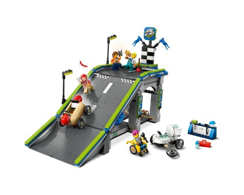 Конструктор LEGO City Жодних обмежень: Автодром для гоночних автомобілів (60460)