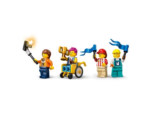 Конструктор LEGO City Жодних обмежень: Автодром для гоночних автомобілів (60460)