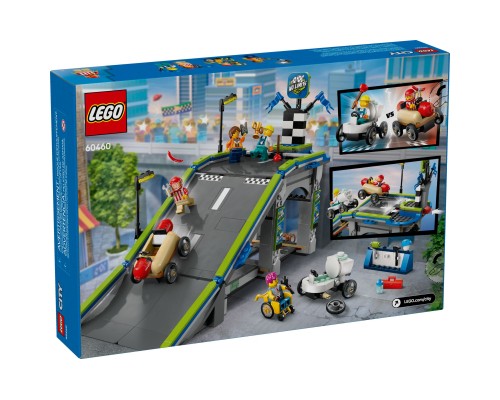 Конструктор LEGO City Жодних обмежень: Автодром для гоночних автомобілів (60460)