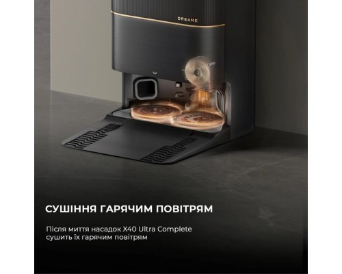 Пилосос Dreame Bot X40 Ultra Complete Black (RLX63CE-2-Bl)