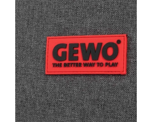 Чохол для ракетки Gewo Single Cover Spy Grey/Red (113498230) (931254)