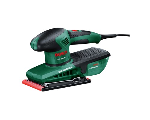 Шліфувальна машина Bosch PSS 200 AC 200Вт, платформа 93x230, 24000кол/хв, 1.6кг (0.603.340.100)