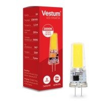 Лампочка Vestum LED COB G4 3,5W 3000K 220V (1-VS-8101)
