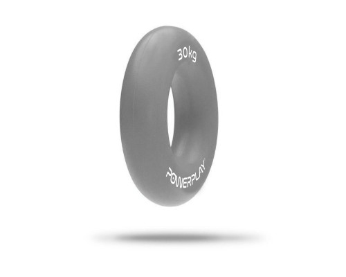 Еспандер PowerPlay PP-4324 Hand Grip Ring X-Hard 30 кг Сірий (PP_4324_30kg)