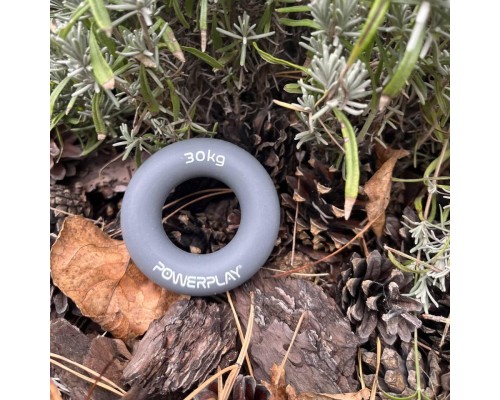 Еспандер PowerPlay PP-4324 Hand Grip Ring X-Hard 30 кг Сірий (PP_4324_30kg)