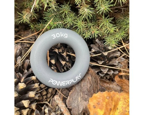 Еспандер PowerPlay PP-4324 Hand Grip Ring X-Hard 30 кг Сірий (PP_4324_30kg)
