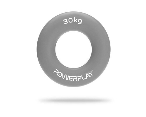 Еспандер PowerPlay PP-4324 Hand Grip Ring X-Hard 30 кг Сірий (PP_4324_30kg)