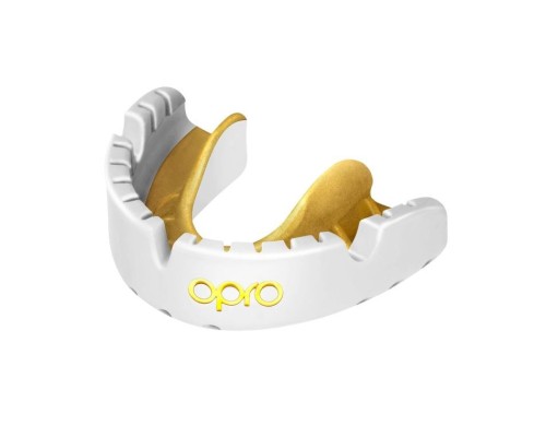 Капа Opro Gold Braces під брекети White/Gold (102506004) (Gold_Braces_Wh/Gold)