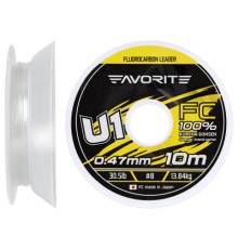 Флюорокарбон Favorite U1 FC 10m 8.0/0.47mm 30.5lb/13.84kg (1693.11.87)