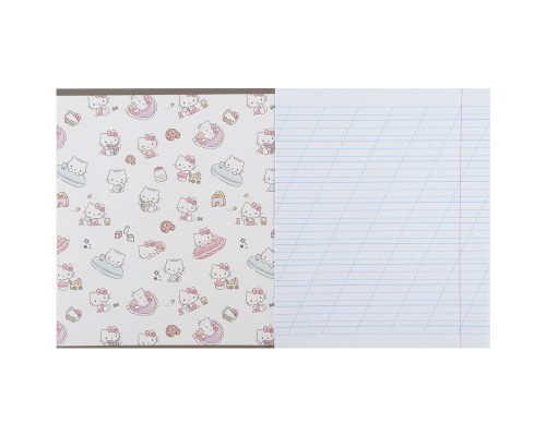 Зошит Kite Hello Kitty, 12 аркушів, коса лінія (HK25-235-1)