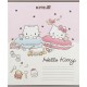 Зошит Kite Hello Kitty, 12 аркушів, коса лінія (HK25-235-1)