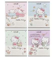 Зошит Kite Hello Kitty, 12 аркушів, коса лінія (HK25-235-1)