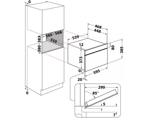 Мікрохвильова піч Whirlpool AMW6440FB