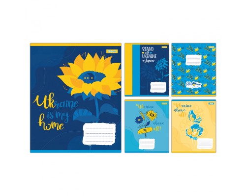Зошит 1 вересня Ukraine above all А5 24 аркушів лінія (768227)