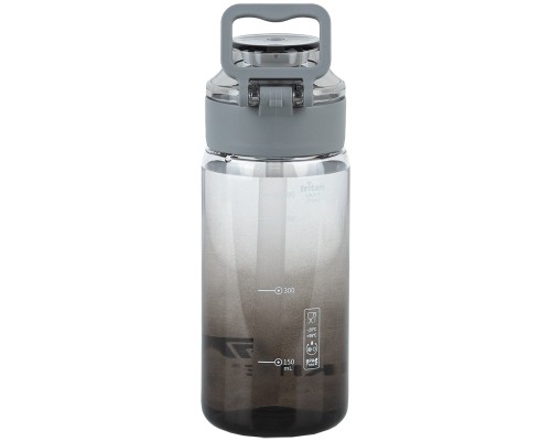 Поїльник-непроливайка Kite 600 мл, чорна (K25-1212-1)