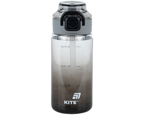 Поїльник-непроливайка Kite 600 мл, чорна (K25-1212-1)