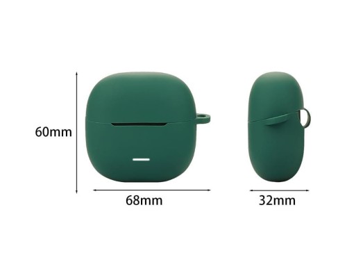 Чохол для навушників BeCover Silicon для Xiaomi Redmi Buds 6 Lite Dark Green (713234)