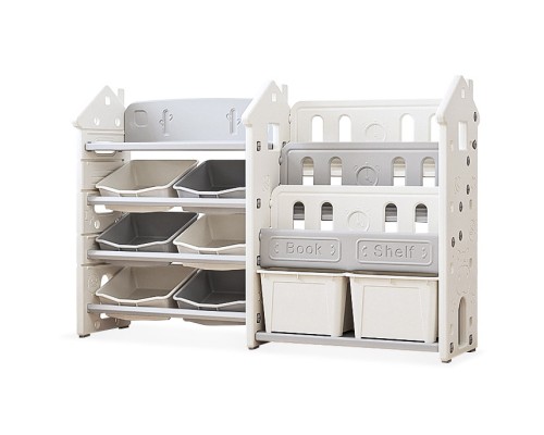 Дитячий стелаж Mealux Block White (KD-E195 White)