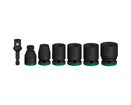 Набір головок Bosch Pro Impact Socket Standard Set 1/2