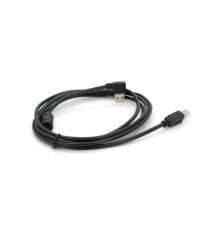 Кабель для принтера USB 2.0 AM/BM 2.0m 90° corner black Ritar (YT-AM/BM90°-2.0B)