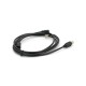 Кабель для принтера USB 2.0 AM/BM 2.0m 90° corner black Ritar (YT-AM/BM90°-2.0B)