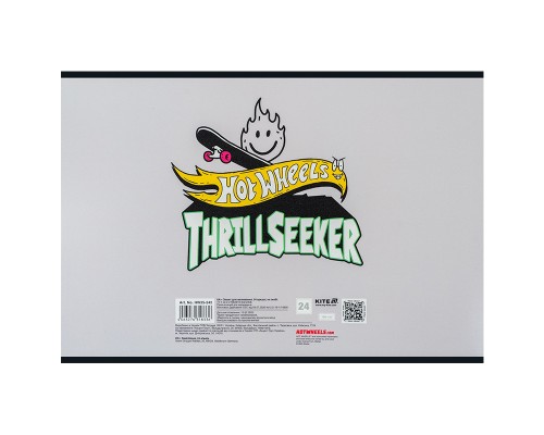 Альбом для малювання Kite Hot Wheels, 24 аркуша (HW25-242)