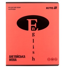 Зошит Kite предметний Brigh 48 аркуші, лінія, английська мова (K25-240-18)