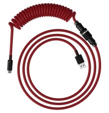 Дата кабель USB 2.0 AM to USB-C 1.37m coiled black HyperX (6J677AA)