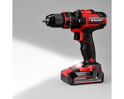 Шуруповерт Einhell TE-CD 18/44 Li-i PXC 18V, 2.5Ah, 44Нм (4514287)
