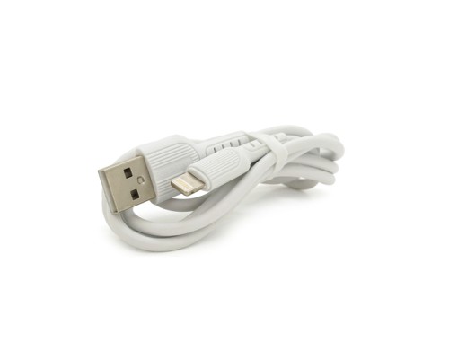 Зарядний пристрій BOROFONE 2xUSB + cable USB to Lightning 2.4A 1.0m white (BA37ALW)