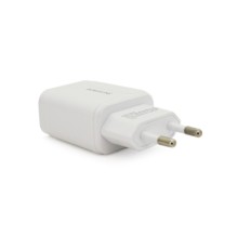 Зарядний пристрій BOROFONE 2xUSB + cable USB to Lightning 2.4A 1.0m white (BA37ALW)