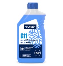 Антифриз Yuko -32 Super G11 синій. ПЕ кан.1л (1 кг.) (4823110404393)