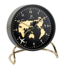 Настільний годинник Lowell будильни, чорний (JA7098N)