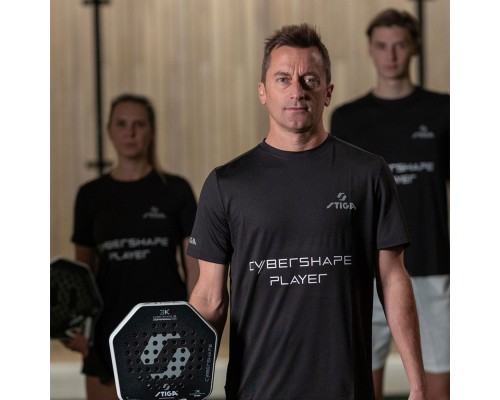 Ракетка для падел тенісу Stiga Racket Cybershape 18K (2202-1701-03) (931816)