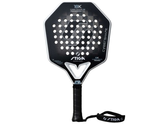 Ракетка для падел тенісу Stiga Racket Cybershape 18K (2202-1701-03) (931816)